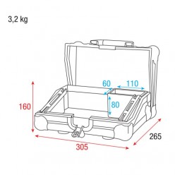 Showtec D7405 Case for ColorCue 1